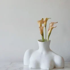 Anissa Kermiche Breast Friend Vase (Matte White)- Home