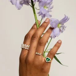 Anissa Kermiche Bronte Dore Ring- Rings