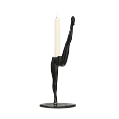 Anissa Kermiche Can Candlestick (Black)- Home