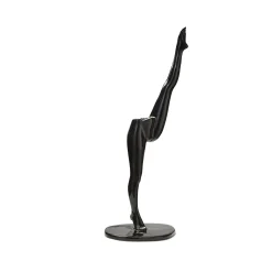 Anissa Kermiche Can Candlestick (Black)- Home