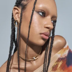 Anissa Kermiche Caught In The Act Necklace (Gold)- Necklaces