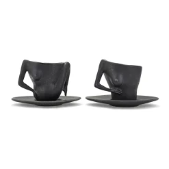 Anissa Kermiche C-Cups (Matte Mottled Black)- Home