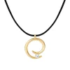 Anissa Kermiche Charmeur Rope Necklace (Gold)- Necklaces