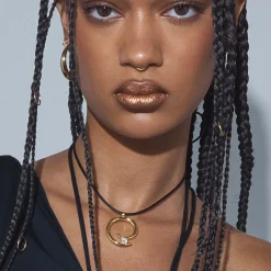 Anissa Kermiche Charmeur Rope Necklace (Gold)- Necklaces