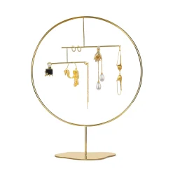 Anissa Kermiche Dangling Drape Earrings (Gold)- Earrings