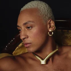 Anissa Kermiche Ecorce Doree Earrings- Earrings