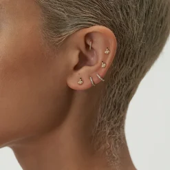 Anissa Kermiche French For Goodnight Threaded Stud- Earrings