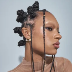 Anissa Kermiche Grande Poire De Feu Earrings (Clear)- Earrings