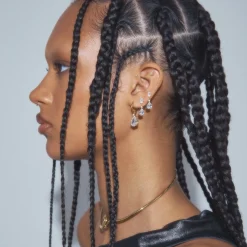 Anissa Kermiche Ile Flottante Hoop Earrings- Earrings