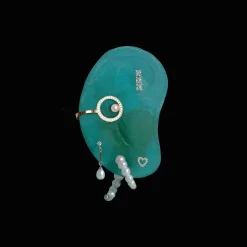 Anissa Kermiche Infinite Love Stud- Earrings