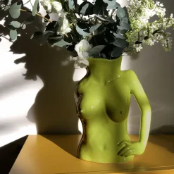 Anissa Kermiche Jugs Jug (High-Shine Olive)- Home