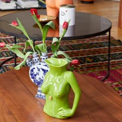 Anissa Kermiche Jugs Jug (High-Shine Olive)- Home