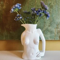 Anissa Kermiche Jugs Jug (High-Shine White)- Home