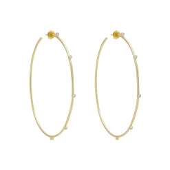 Anissa Kermiche Mega Razzle Dazzle Hoop Earrings- Earrings