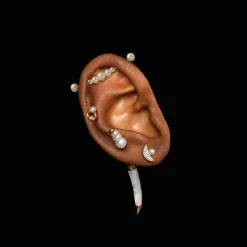 Anissa Kermiche Mini Circle Stud- Earrings