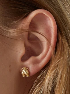 Anissa Kermiche Mini Love Handles Stud- Earrings