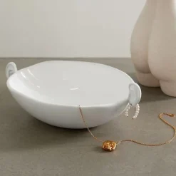 Anissa Kermiche Mini White Noise Ear Bowl- Home