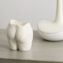 Anissa Kermiche Popotin Candle (White)- Home