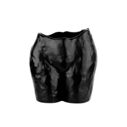 Anissa Kermiche Popotin Pot (Black)- Home