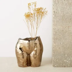 Anissa Kermiche Popotin Pot (Gold)- Home