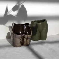 Anissa Kermiche Popotin Pot (Gold)- Home