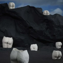 Anissa Kermiche Popotin Pot (Speckled Beige)- Home