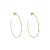 Anissa Kermiche Razzle Dazzle Hoop Earrings- Earrings