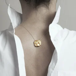 Anissa Kermiche Rubies Boobies Necklace (Sanded)- Necklaces