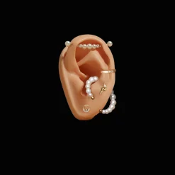 Anissa Kermiche Snake Stud- Studs