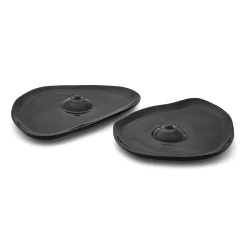 Anissa Kermiche Tatas Plates (High-Shine Black)- Home