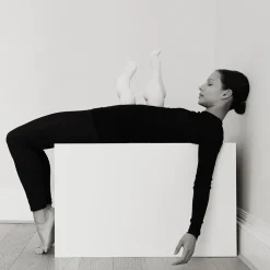 Anissa Kermiche Tit For Tat Candlestick Short (Matte Marble)- Home