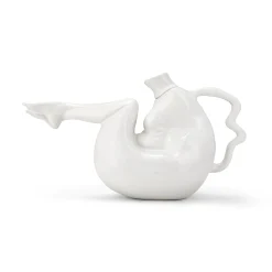Anissa Kermiche Tit-Tea Pot (High-Shine White)- Home