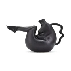 Anissa Kermiche Tit-Tea Pot (Matte Mottled Black)- Home